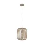 Eglo Pendel Lampe Romazzina Stål Slebet | IP20 - Egnet til 1x E27 